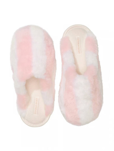 Домашні капці Closed-Toe Faux Fur Slippers