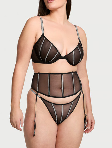 Пояс для панчіх Very Sexy Shine Strap Lace Garter Belt
