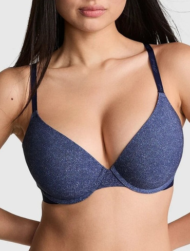 Бюстгальтер з Пуш-ап синій Wear Everywhere Push-Up Bra