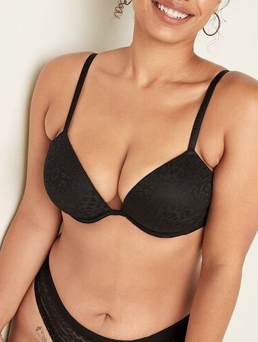 Бюстгальтер мереживний з супер пуш-ап чорний Wear Everywhere Super Push-Up Bra