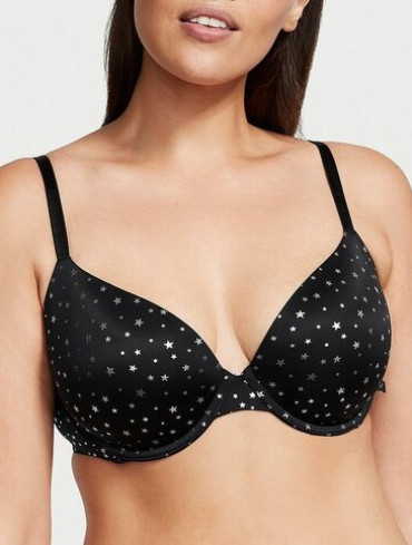 Бюстгальтер без пуш-ап чорний Wear Everywhere Lightly Lined Bra
