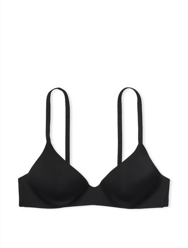 Бюстгальтер безкаркасний безшовний без пуш-ап чорний Lightly Lined Wireless Bra