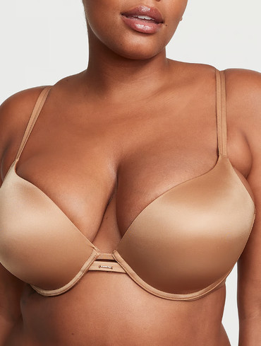 Бюстгальтер з пуш-ап гладенький бежевий Smooth Push-Up Bra