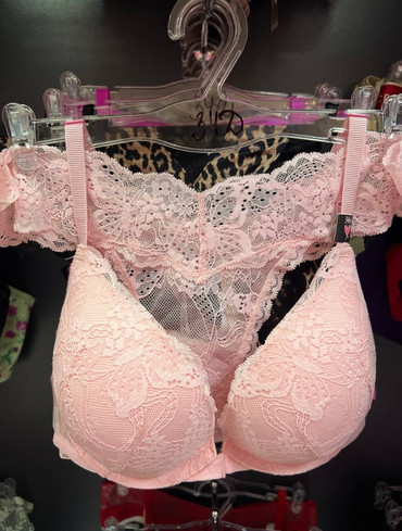 Трусики стрінги мереживні Lace-Waist Thong Panty