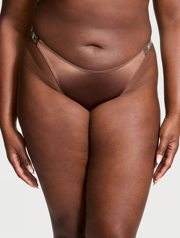 Трусики бразильяни зі стразами Shine Strap Brazilian Panty