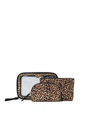 Набір косметичок 3-Piece Makeup Bag