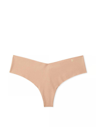 Трусики стрінги безшовні бежеві No Show Thong Panty