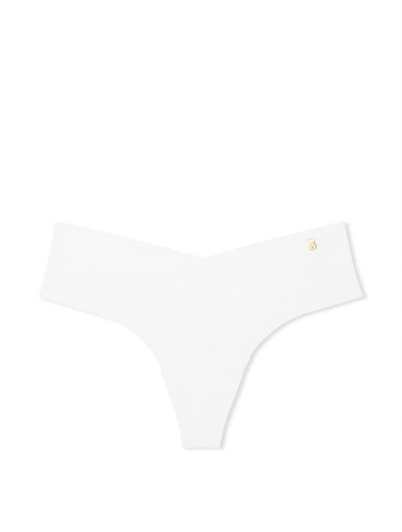 Трусики стрінги безшовні білі No Show Thong Panty