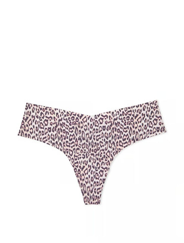 Трусики стрінги безшовні леопардові No Show Thong Panty