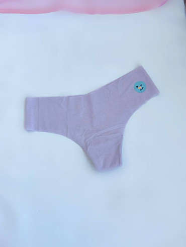 Трусики стрінги безшовні бузкові No Show Thong Panty