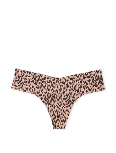 Трусики стрінги безшовні леопардові No Show Thong Panty