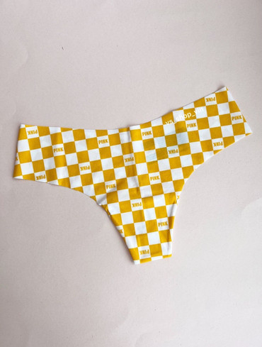 Трусики стрінги безшовні оранжеві No Show Thong Panty