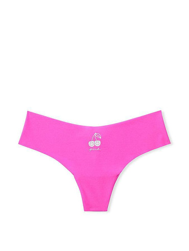 Трусики стрінги безшовні рожеві No Show Thong Panty