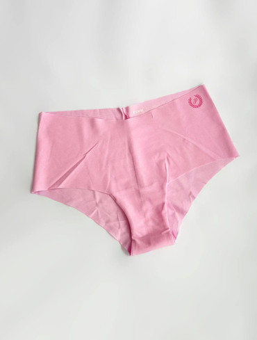Трусики чікі безшовні рожеві No-Show Cheeky Panty