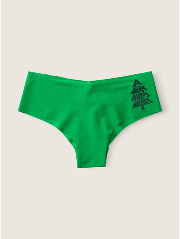 Трусики чікі безшовні зелені No-Show Cheeky Panty