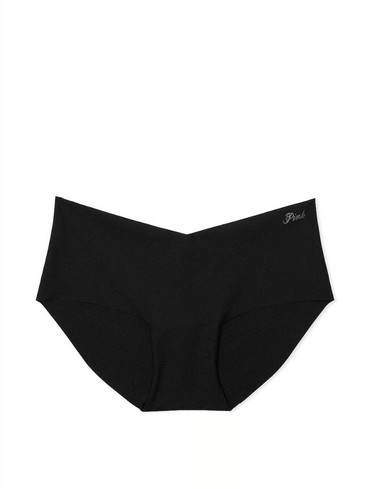 Трусики бікіні безшовні чорні No-Show Hiphugger Panty