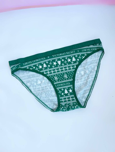 Трусики бікіні бавовняні зелені Stretch Cotton Bikini Panty