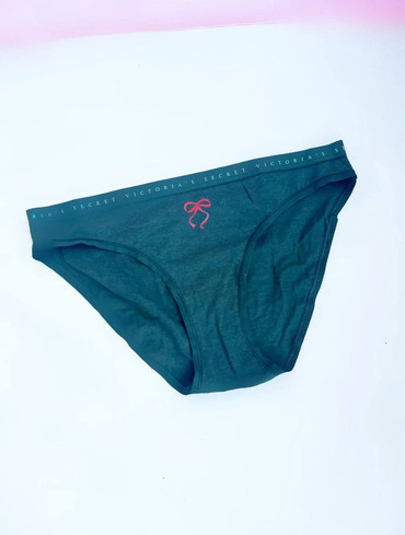 Трусики бікіні бавовняні зелені Stretch Cotton Bikini Panty