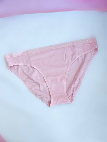 Трусики бікіні бавовняні рожеві Stretch Cotton Bikini Panty
