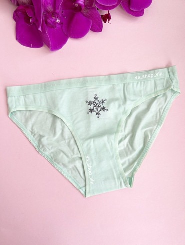 Трусики бікіні бавовняні мятні Stretch Cotton Bikini Panty