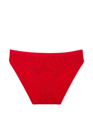 Трусики бікіні бавовняні червоні Stretch Cotton Bikini Panty