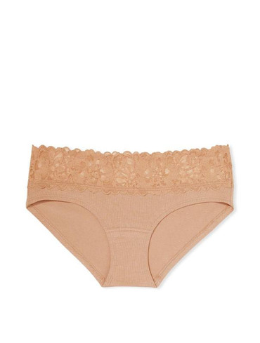 Трусики бікіні бавовняні бежеві Stretch Cotton Bikini Panty