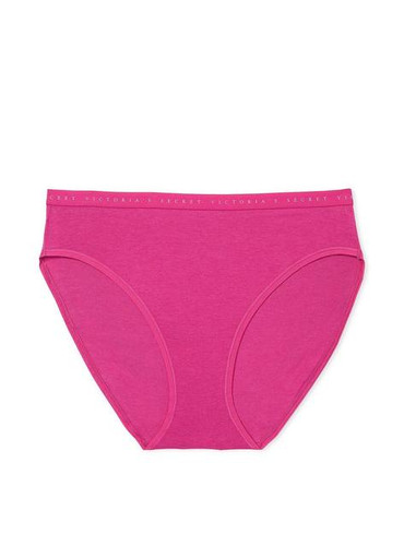 Трусики бавовняні бріфи рожеві Stretch Cotton High-Leg Brief Panty