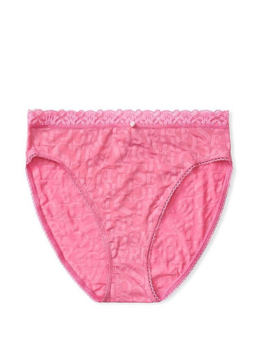 Трусики бавовняні бріфи рожеві Stretch Cotton High-Leg Brief Panty