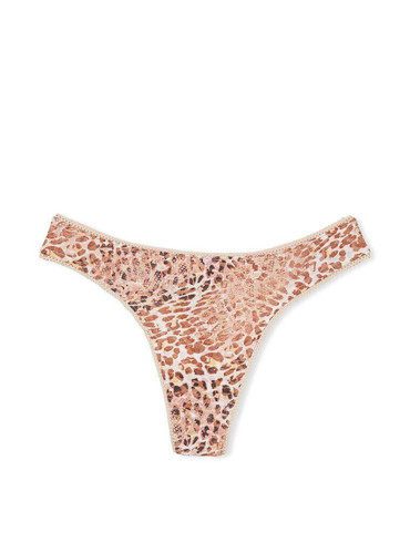 Бавовняні стрінги Stretch Cotton High-Leg Scoop Thong Panty