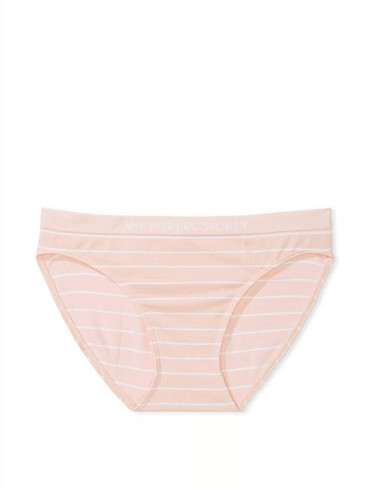 Трусики бікіні з мікрофібри бежеві Seamless Bikini Panty