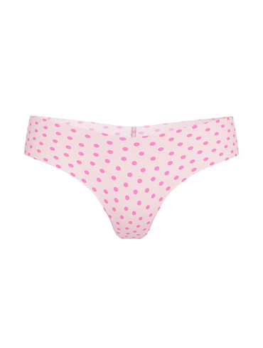 Трусики стрінги безшовні рожеві No Show Thong Panty