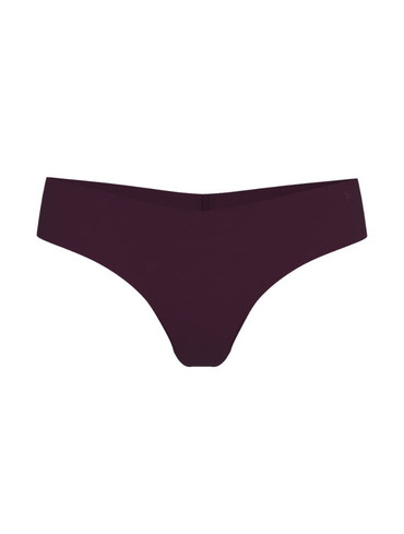 Трусики стрінги безшовні фіолетові No Show Thong Panty