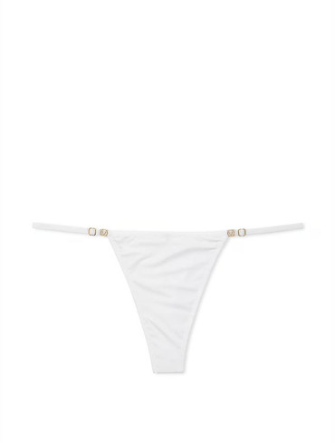 Трусики стрінги з регуляторами білі Smooth Adjustable Thong Panty