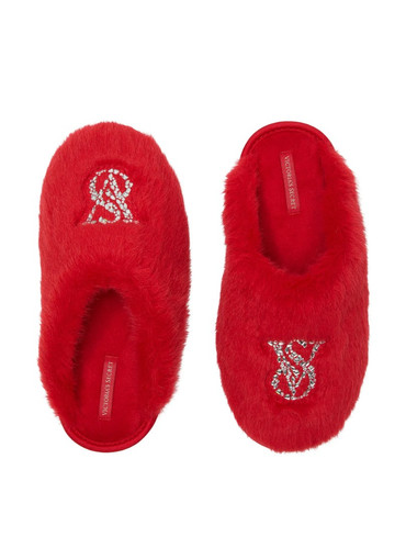 Домашні капці хутряні Luxe Plush Closed-Toe Slippers