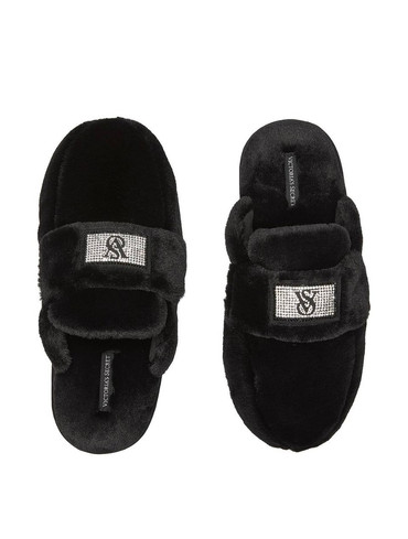 Домашні капці хутряні Luxe Plush Closed-Toe Slippers