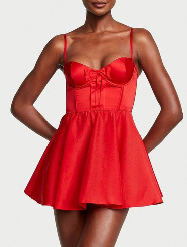 Сукня Bow-Topped Bustier Slip Dress