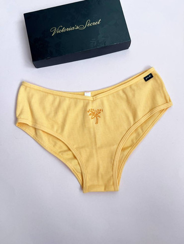 Трусики чікі бавовняні оранжеві Cheeky Panty