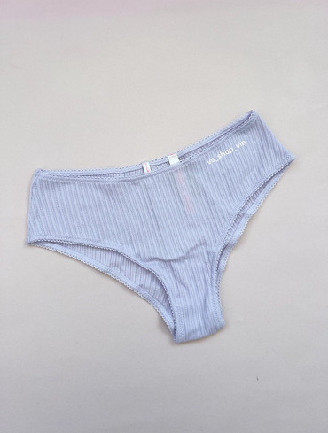 Трусики чікі бавовняні блакитні Cheeky Panty