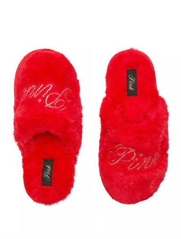 Домашні капці Faux-Fur Closed-Toe Slippers