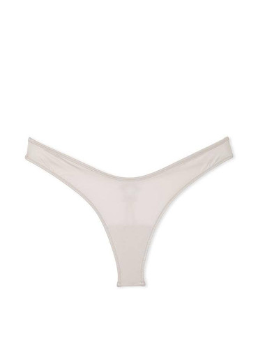 Трусики стрінги люкс гладенькі сірі Starstruck Strappy High-Leg Thong