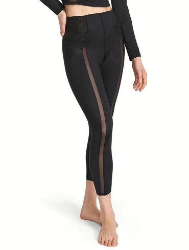 Легінси спортивні з сіточкою VS Essential Mesh Lace-Up Leggings