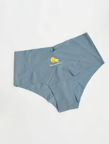 Трусики чікі безшовні сірі No-Show Cheeky Panty