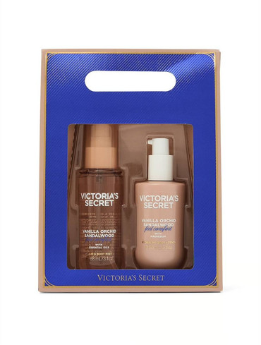 Подарунковий набір міст+лосьйон Vanilla Orchid Sandalwood 2-Piece Full-Sized Body Mist & Lotion Gift Set