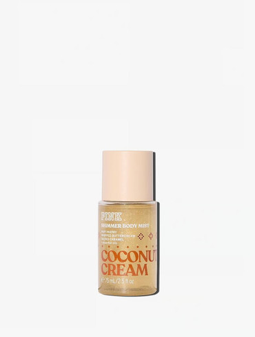 Міні парфумований міст (спрей) для тіла з шимером Coconut Cream Mini Shimmer Body Mist