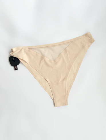 Трусики бразильяни безшовні бежеві Brazilian Panty