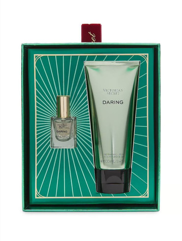 Подарунковий набір дуо міні парфуми та лосьйон Daring 2-Piece Gift Set