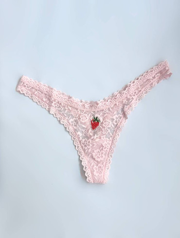 Трусики стрінги мереживні Lacie Fruity Ultra-Mini Scoop Panty