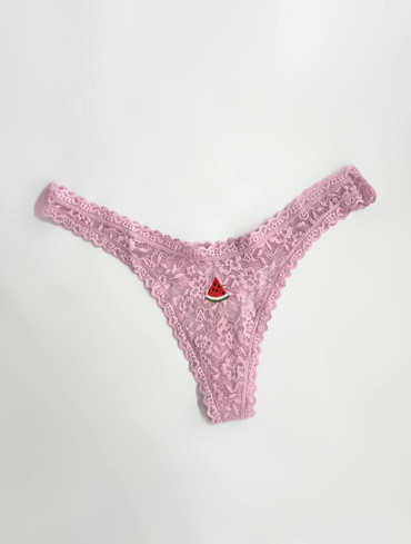 Трусики стрінги мереживні Lacie Fruity Ultra-Mini Scoop Panty