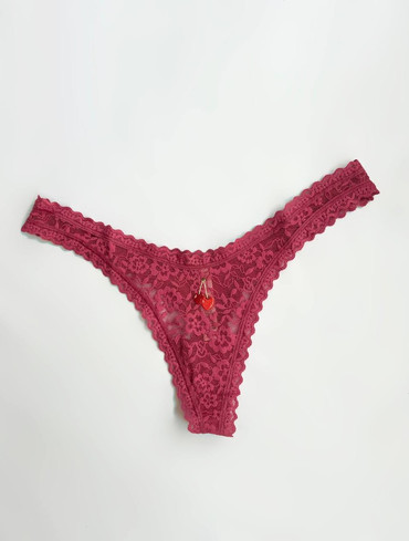 Трусики стрінги мереживні Lacie Fruity Ultra-Mini Scoop Panty