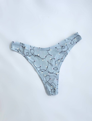 Трусики стрінги бавовняні Cotton Thong Panty